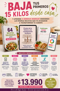 Baja tus primeros 15 kilos desde casa